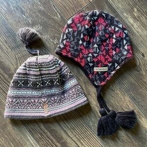 COLUMBIA Beanies - Bundle of 2